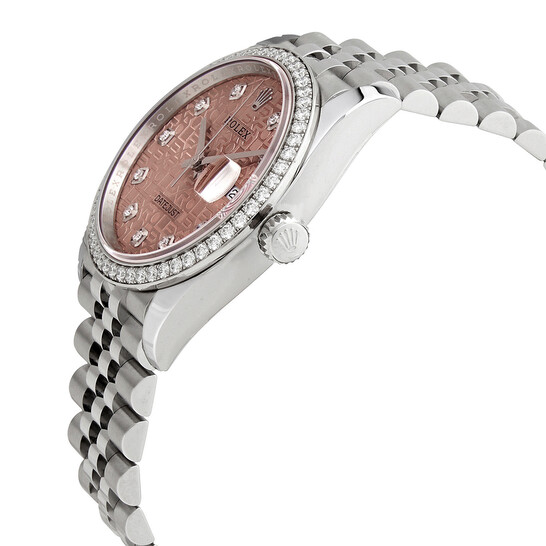 Rolex Datejust 36 Pink Jubilee Diamond Dial Automatic Unisex Watch 126284PJDJ