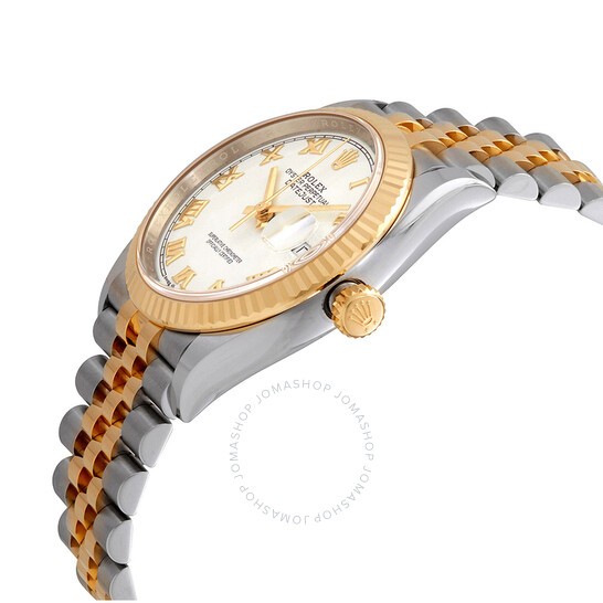 Rolex Datejust 36 White Dial Men’s Stainless Steel and 18kt Yellow Gold Jubilee Watch 126233WRJ