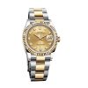 Rolex Datejust 36 White Dial Men’s Steel and 18k Everose Gold Oyster Watch 126201WRO