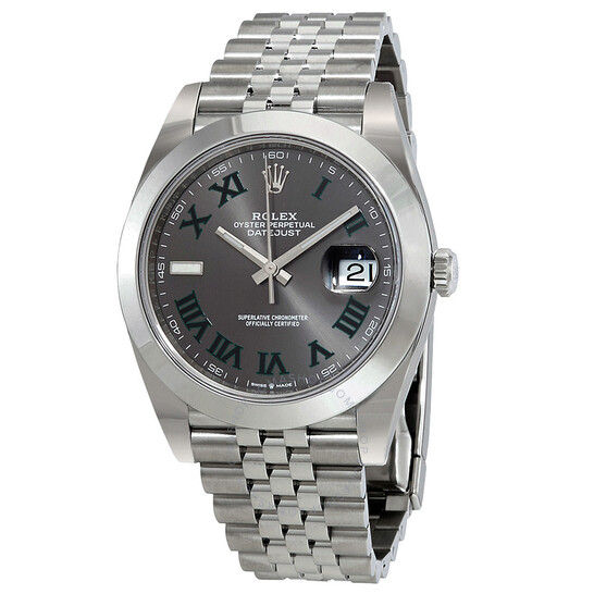 Rolex Datejust 41 Slate Dial Automatic Men’s Jubilee Watch 126300GYRJ