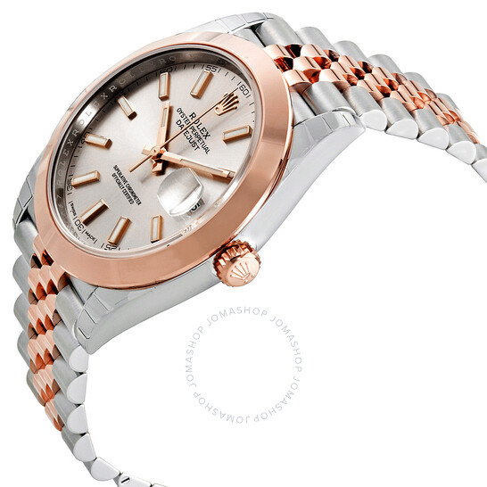 Rolex Datejust 41 Sundust Dial Steel and 18K Everose Gold Automatic Men’s Watch 126301SNSJ