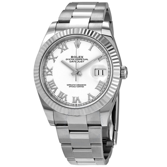 Rolex Datejust 41 White Dial Men’s Watch 126334WRO