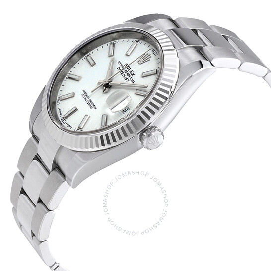 Rolex Datejust 41 White Dial Oyster Automatic Men’s Watch 126334WSO