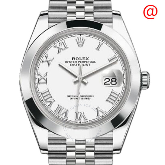 Rolex Datejust Automatic Chronometer White Dial Watch 126300WRJ