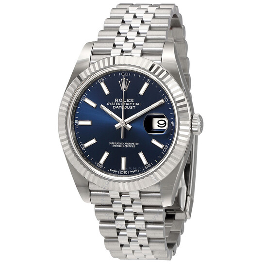 Rolex Datejust Blue Dial Automatic Men’s Jubilee Watch 126334BLSJ