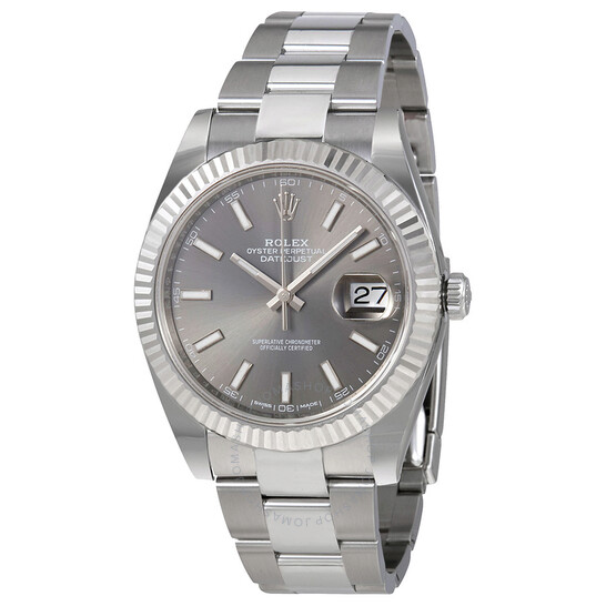 Rolex Datejust Dark Rhodium Automatic Men’s Oyster Watch 126334RSO