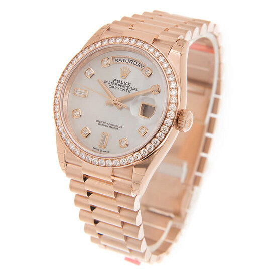 Rolex Day-Date 36 Automatic Diamond Unisex Watch 128345MDP