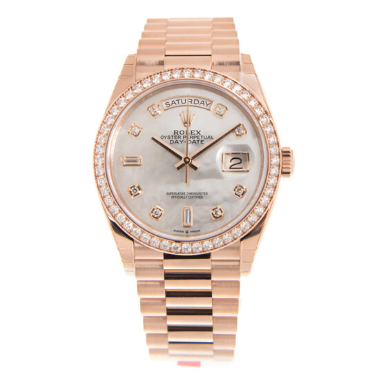 Rolex Day-Date 36 Automatic Diamond Unisex Watch 128345MDP