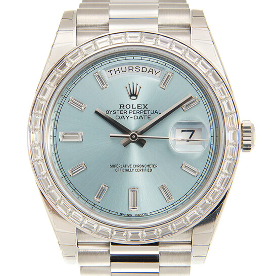 Rolex Day-Date 40 Automatic Chronometer Diamond Men’s Watch 228396IBLDP