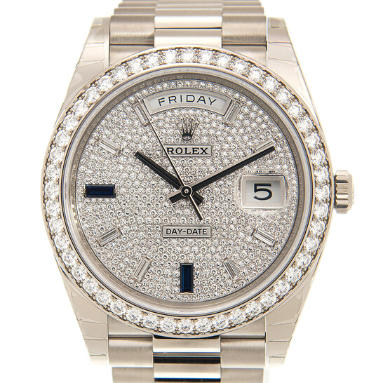 Rolex Day-Date 40 Automatic Diamond Men’s Watch 228349rbr-0036