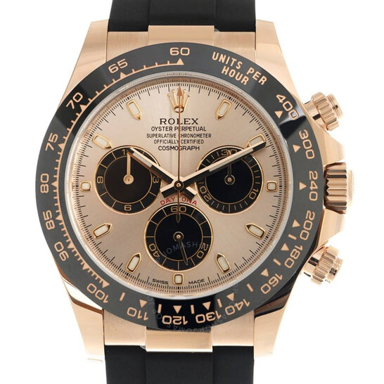 Rolex Daytona Chronograph Automatic Chronometer Pink Dial Men’s Watch 116515ln-0059