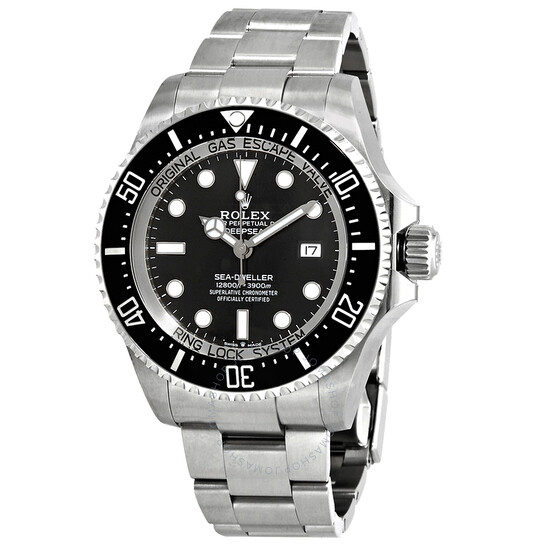 Rolex Deepsea Black Dial Automatic Men’s Stainless Steel Oyster Watch 126660BKSO