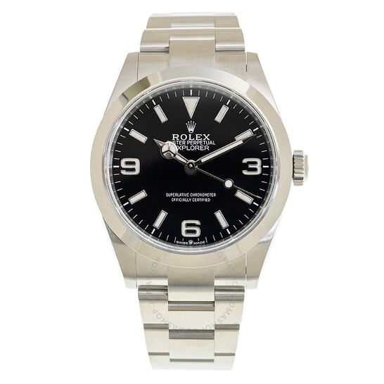 Rolex Explorer Automatic Chronometer Black Dial Men’s Watch 224270-0001