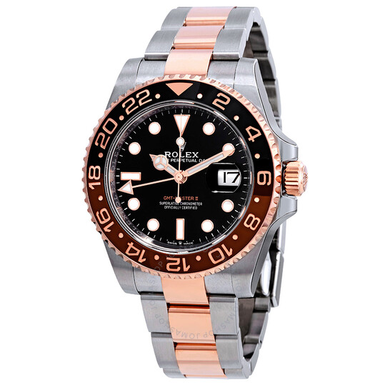 Rolex GMT-Master II “Root Beer” Automatic Men’s Steel and 18 ct Everose Gold Oyster Watch 126711CHNR