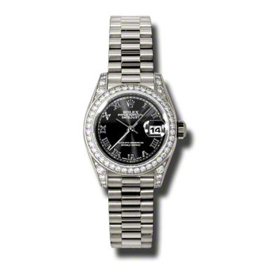 Rolex Lady Oyster Perpetual 26 Purple Dial Stainless Steel Oyster Bracelet Automatic Watch 176200PUSO