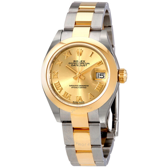 Rolex Lady Datejust 28 Steel and 18K Yellow Gold Watch 279163CRO