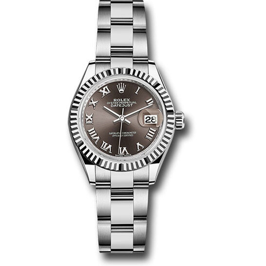 Rolex Lady Datejust Automatic Grey Dial Ladies Oyster Watch 279174GYRO