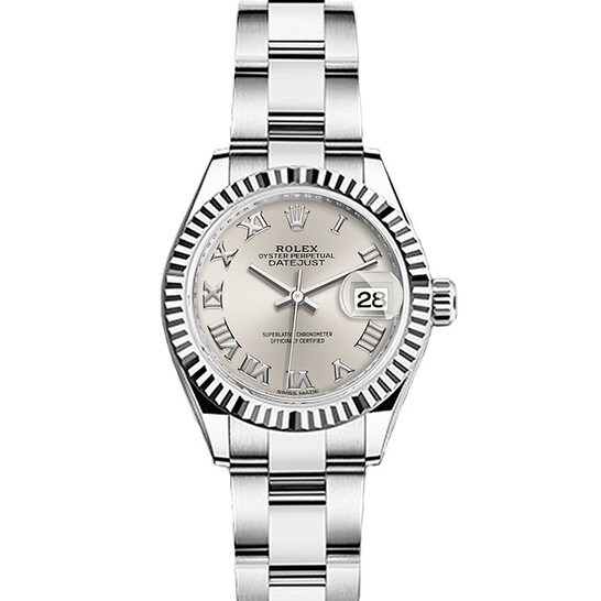 Rolex Lady Datejust Automatic Silver Dial Ladies Oyster Watch 279174SRO