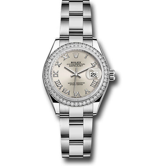 Rolex Lady Datejust Automatic Silver Dial Ladies Oyster Watch 279384SRO