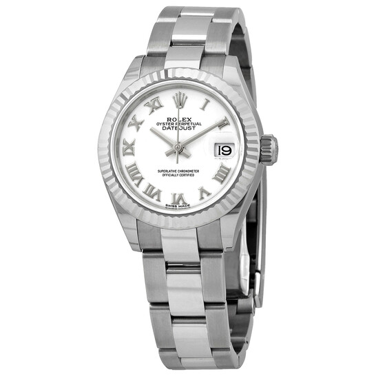 Rolex Lady Datejust Automatic White Dial Ladies Oyster Watch 279174WRO