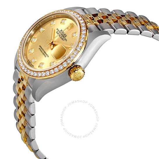 Rolex Lady Datejust Champagne Diamond Dial Automatic Watch 279383CDJ