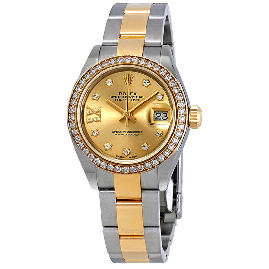 Rolex Lady Datejust Chocolate Brown Diamond Dial Automatic Watch 279381CHRDJ