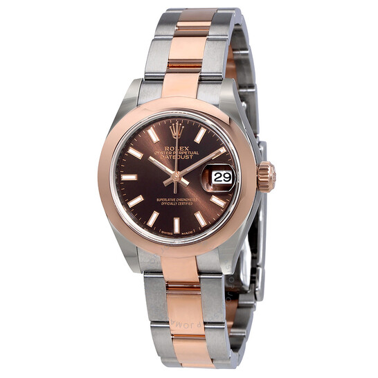 Rolex Lady Datejust Chocolate Diamond Dial Automatic Watch 279171CHDRJ