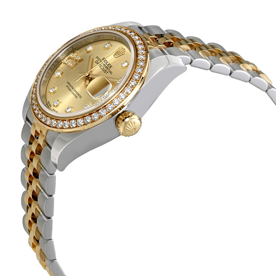 Rolex Lady Datejust Roman Diamond Dial Diamond Bezel Automatic Watch 279383CDRJ