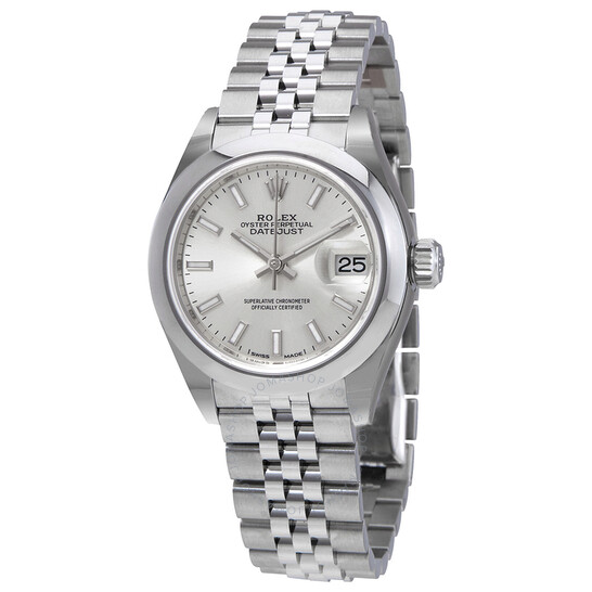 Rolex Lady-Datejust Silver Dial Automatic Ladies Jubilee Watch 279174SSJ