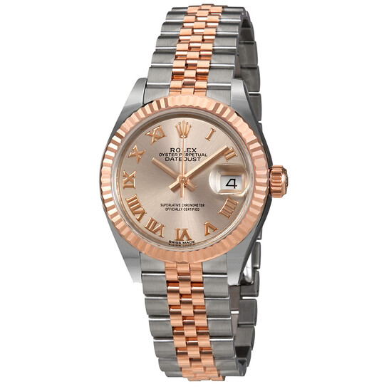 Rolex Lady Datejust Sundust Dial Diamond Bezel Automatic Watch 279383SNSJ