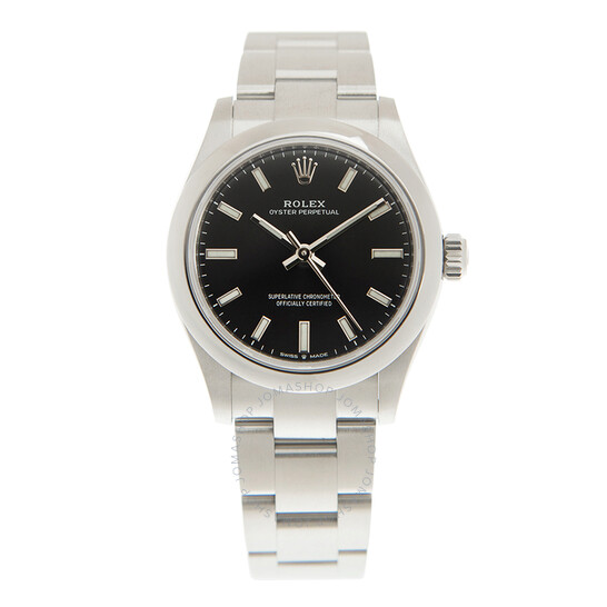 Rolex Oyster Perpetual 31 Automatic Black Dial Ladies Watch 277200BKSO