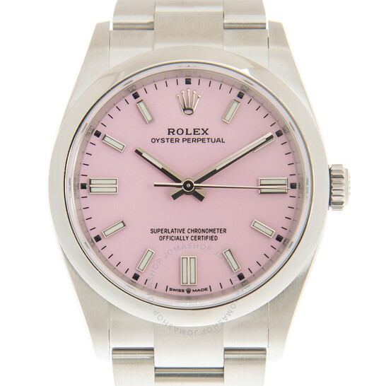 Rolex Oyster Perpetual 36 Automatic Chronometer Candy Pink Dial Watch 126000CDYPKSO