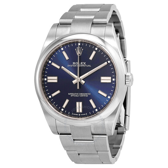 Rolex Oyster Perpetual 41 Automatic Blue Dial Men’s Watch 124300BLSO