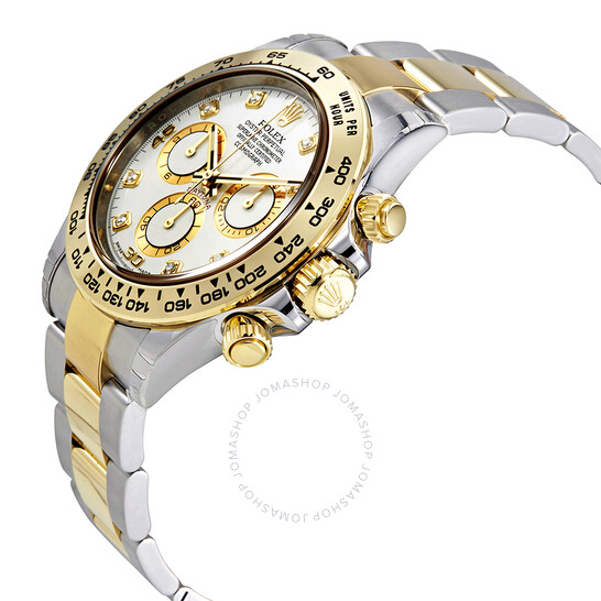 Rolex Oyster Perpetual Cosmograph Daytona White Diamond Dial Ladies Watch 116503WDO