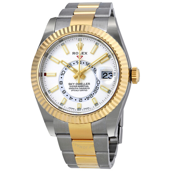 Rolex Oyster Perpetual Sky-Dweller Men’s Two-tone Watch 326933WSO