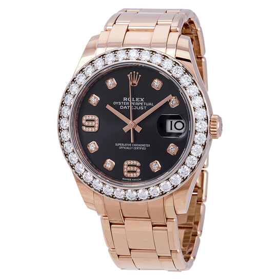 Rolex Pearlmaster Automatic Diamond Watch 80285MRDP