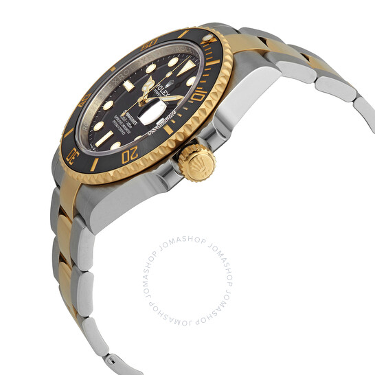 Rolex Submariner Black Dial Stainless Steel and 18K Yellow Gold Bracelet Automatic Men’s Watch 126613LNBKSO