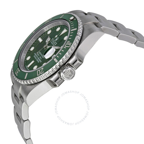 Rolex Submariner “Hulk” Green Dial Steel Men’s Watch 116610LV