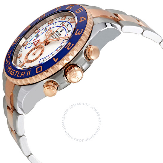 Rolex Yacht-Master II Chronograph Automatic White Dial Men’s Steel and 18K Everose Gold  Watch 116681-0002