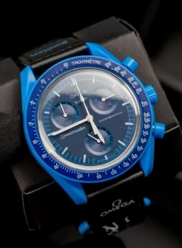 Omega x Swatch SpeedMaster MoonSwatch Mission to Neptune 42mm