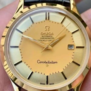 Antique Omega Constellation Bagua Swiss Edition Gold