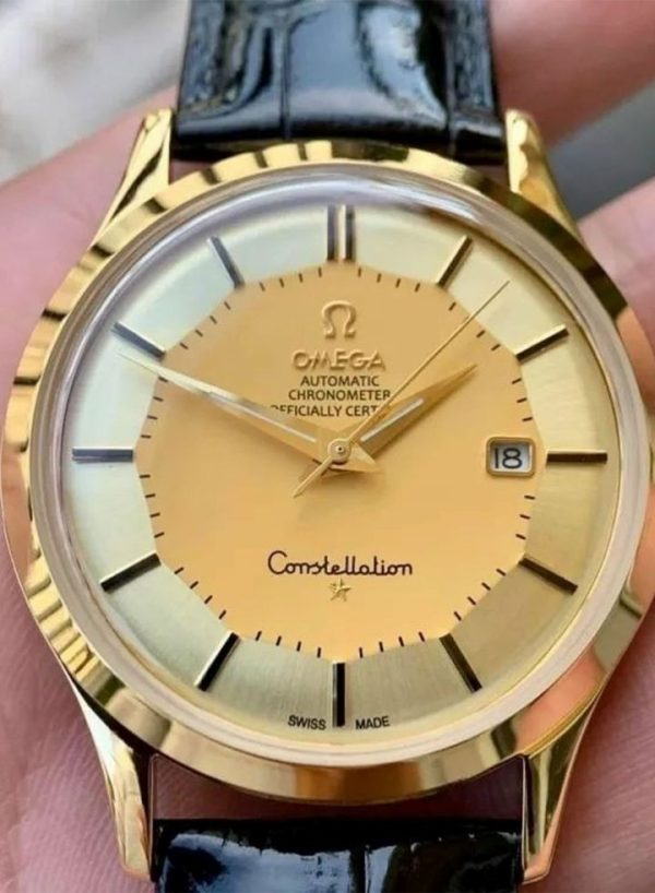 Antique Omega Constellation Bagua Swiss Edition Gold