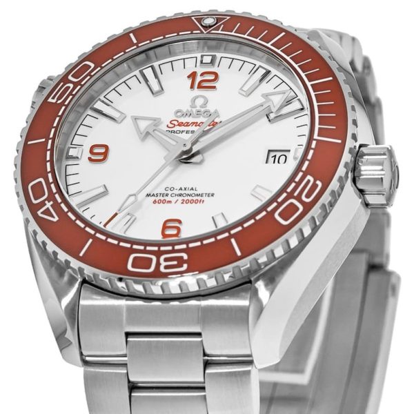 OMEGA Seamaster Planet Ocean 600M White Dial Stainless Steel Men’s Watch