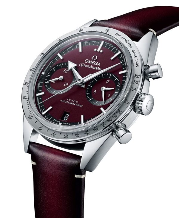 OMEGA Speedmaster Chronograph Automatic Red Dial Men’s Watch