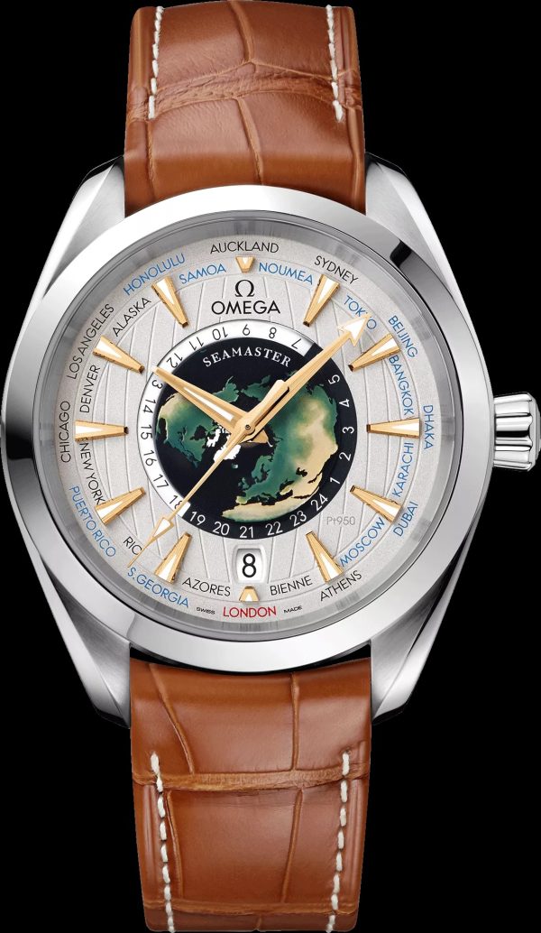 Omega Seamaster 220.93.43.22.99.001 Aqua-Terra Worldtimer 43