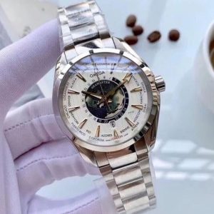 High-End Men’s Omega Seamaster Aqua Terra Worldtime Limited