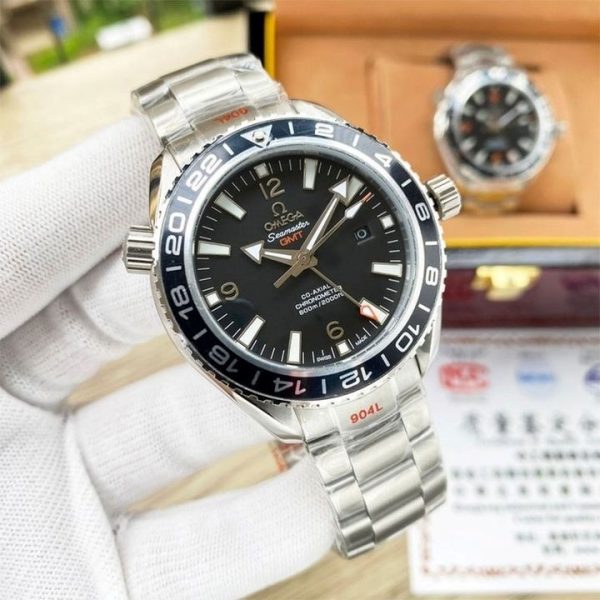 OMEGA Seamaster GMT Co-Axial Chronometer Automatic Mechanical Watch