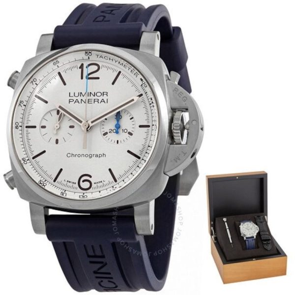 Luminor Chronograph Automatic White Dial Men’s Watch