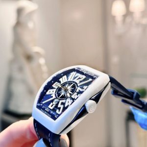 Franck Muller Vanguard V45 White ceramic