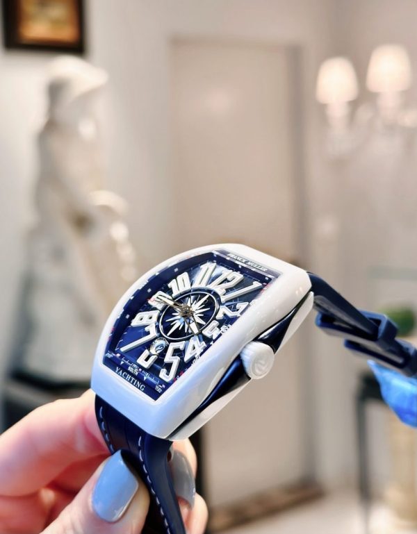 Franck Muller Vanguard V45 White ceramic